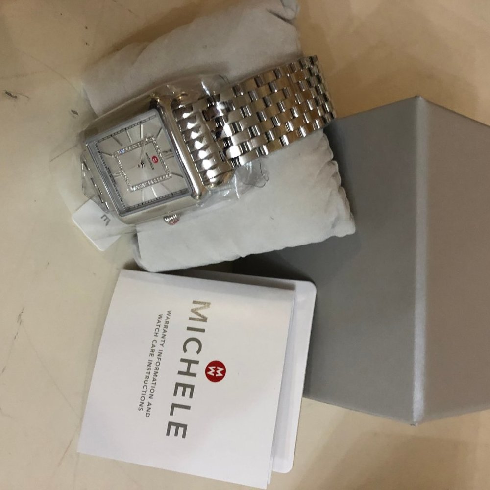 Michele Women's Deco II Mid Watch - Picture 10 of 14